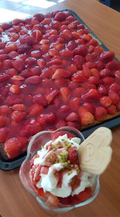 Erdbeerkuchen